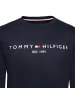 Tommy Hilfiger Sweatshirt Tommy Logo in blau