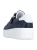 remonte Plateau Sneaker in Blau