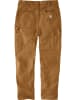 CARHARTT  Arbeitshose "The Vintage Fit Double-Front Canvas Pant" in Braun