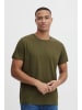 BLEND Rundhals T-Shirt 2-er Stück Pack Basic Shirt in Braun-3