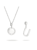 LIEBESKIND BERLIN Schmuck-Set Charm Set U in silber