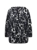Ulla Popken Sweatshirt in schwarz