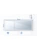 relaxdays Badspiegel "Touch" - (B)100 x (H)60 x (T)3,5 cm