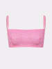 Erlich Textil  Erlich Textil Spitzen Bustier ICONIC LACE BANDEAU BRALETTE in bubblegum