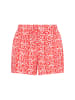 myMo Women Shorts in red white