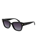 Polaroid Frauen Sonnenbrille Katzenauge Schwarz