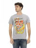 Trussardi Action Grau Baumwolle Herren T-Shirt