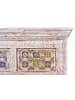 Giner y Colomer Kommode aus Mangoholz mit Keramikdetails in White