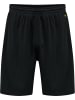 Hummel Hummel Kurze Hose Hmlcore Multisport Erwachsene Atmungsaktiv Schnelltrocknend in BLACK/LIME POPSICLE