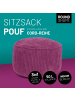 Lumaland LUMALAND Sitzsack Pouf Cord - Weinrot