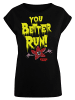 F4NT4STIC T-Shirt Stranger Things You Better Run in schwarz