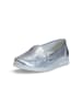 VITAFORM Hirschleder Slipper in silber