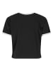 Urban Classics Urban Classics Ladies Contrast Retro T-Shirt in black/white