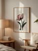 Tales by Jen Poster "Dusty Rose Tulip No. 1"