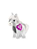 GNOCE Sterling Silber Charm Pferd Herz