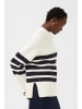 PART TWO Strickpullover ZiyaPW Lockere Passform in Dark Navy Stripe