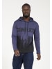 PLUS EIGHTEEN Herren Kapuzenpullover in Petrol
