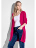 Cecil Offener Long Cardigan in Rosa