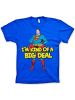 Superman T-Shirt in Blau