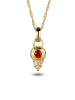 Elli Halskette 925 Sterling Silber in Gold