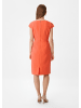 comma Kleid kurz in Orange