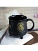 Geda Labels Tasse Harry Potter Hogwarts Wappen Kesseldesign  in Schwarz - 560ml