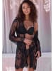 LASCANA Kimono in schwarz