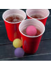 relaxdays 100 x Beer Pong Bälle in Bunt - Ø 40 mm