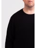 CASH-MERE.CH Rundhals Pullover in Schwarz