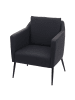 MCW Lounge-Sessel H93a, Kunstleder schwarz