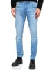 Rusty Neal Light Blue Used Jeans Hose "MELVIN" Slim Fit Cotton-Stretch in Light Blue Used