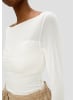 QS T-Shirt in 0200_creme