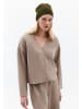 OXXO V-Ausschnitt-Pullover DESERT TAUPE