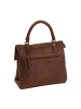 The Chesterfield Brand Wax Pull Up Handtasche Leder 26 cm in cognac