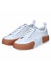 Superga Low Sneaker STRIPE BIG PUMPERS in Weiß