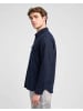 Lee Langarmhemd Workwear in Indigo Jaspe