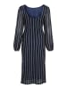 Vila Maxikleid in Navy Blazer