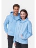 smiler. Kapuzensweatshirtjacke grin. in BLAU