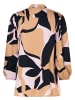 More & More Printbluse in abstract leaves print