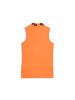 Puma Shirt "W Modalon Floral Rib SL Polo" in Orange