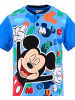 Disney Mickey Mouse Schlafanzug kurz Disney Mickey Mouse in Blau