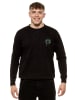 Cotton Prime® Sweatshirt Street Art Wernigerode - Weltenbummler Kollektion in Schwarz