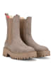 POELMAN Chelsea-Stiefel "MERLIER" in Taupe