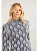 Usha Strick Pullover in Wollweiss Blau