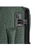Stratic Bendigo Light + 4 Rollen Kabinentrolley 54 cm mit Dehnfalte dark green