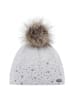 Eisbär Rana Lux Crystal Mütze mit Bommel in White