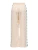 ONLY Hose mit weitem Beinschnitt in Ecru