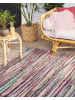 Beliani Kurzflor DANCA in Bunt/Lila/Beige - (W) 160 x (H) 1 x (L) 230 cm