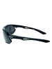 YEAZ SUNRAY Sport-Sonnenbrille schwarz/polarisiert in schwarz