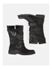 Felmini Stiefelette in Schwarz